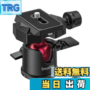 �y���������zSmallRig ���R�_�� 360�x��]�� �A���~�� �A���J�X�C�X�v���[�g 3/8-1/4�l�W�A�_�v�^�[�t��-BUT2665