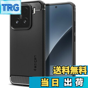 �y���������zSpigen Xiaomi 15 �P�[�X �ϏՌ� �w��h�~ �X�g���b�v�z�[�� TPU �ČRMIL�K�i�擾 ���C�����X�[�d �V���I�~�[ ���M�b�h�E�A�[�}�[ ACS08859 (�}�b�g�E�u���b�N)