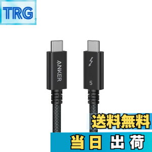 �y���������zAnker Prime USB-C & USB-C �P�[�u�� Thunderbolt 5 (240W, 80Gbps) 1.0m 240W�o�� 8K�Ή� �ő�80Gbps �����f�[�^�]�� iPhone 16 / 15 MacBook Air Pro iPad Pro/Air ���Ή�