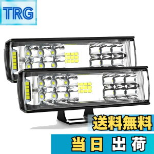 �y���������zLED ��Ɠ� ���[�N���C�g LED������ 7�C���` 12v-24v�p 16w 3600LM IP68�h�� �L�p�Ɩ� �g�U�^�C�v 2�� led���C�g �o�b�N���C�g �f�b�L���C�g �^�C���� �ԕ��� �W���� �O�Ɠ�
