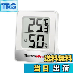 �y���������zThermoPro�T�[���v�� ���x�v ���x�v �����x�v ���� ���� �R���p�N�g ��}�[�N �Ǌ|�� ���X�^���h �}�O�l�b�g TP-49 (�z���C�g*1��)