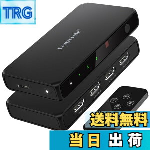 �y���������zHDMI �ؑ֊� �����R���t�� 3����1�o�� 4K@60Hz hdmi �؂�ւ��� ���z�� �Z���N�^�[ 1080P@60Hz HDCP 2.2 HDR 3D�Ή� �蓮 �؂�ւ�PS5/Switch/PS3/PS4/TV Fire Stick4K����Ή��iBlack�j