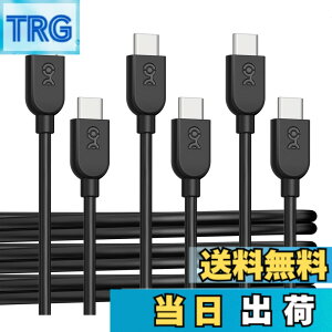 �y���������zCable Matters 3�{�Z�b�g ����USB-C�[�d�P�[�u�� - 3m�A60W USBC USBC �P�[�u���AApple CarPlay�EAndroid Auto �Ή��AiPhone 17 / 16/Galaxy S23 �Ή� - �u���b�N