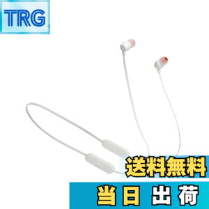 �y���������zJBL TUNE125BT Bluetooth �C���z�� �}���`�|�C���g�Ή�/���C�����X/�}�C�N�����R���t��/USB Type-C�[�d/�}�O�l�b�g���� �z���C�g JBLT125BTWHT