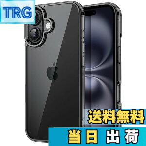 �y9��1���[9��15���܂�200�~�I�t�z�y���������zJETech iPhone 16 Plus�p �P�[�X ���΂ݖh�~ (�u���b�N)