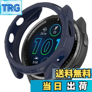 �y���������z�mRuenTech�n�Ή�GARMIN Forerunner 965�P�[�X �ی�P�[�X Garmin Forerunner 965�p�J�o�[ 6�F�I �\�t�g�V���R���� �v���e�N�^�[�J�o�[ �ϏՌ� �y�� ���t���ȒP
