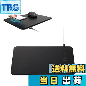 �y���������z�G���R�� qi �[�d�� ���C�����X �}�E�X�p�b�h �\�t�g���U�[ �u�������[�d 5W���f�� iPhoneXR / iPhoneXS / iPhoneXS Max / Galaxy / Xperia ��Qi�Ή��@�� �u���b�N MP-WQ01BK �F�F�u���b�N