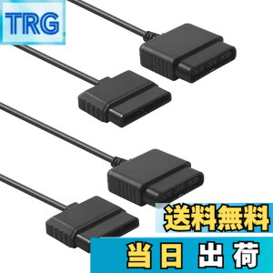 �y���������zTENINYU PS2�R���g���[���[�����P�[�u���R�[�h 6�t�B�[�g/1.8m PS2�Q�[���R���\�[���p�R���g���[���[���� 2�p�b�N �F�F�u���b�N�A�T�C�Y�F6 feet