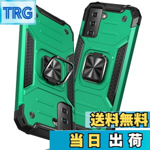 �y���������zTMUJWS Samsung Galaxy S21 �p�̃P�[�X �����O �Ռ��z�� �ϏՌ� TPU+PC�o���p�[ ��d�\�� �ČRMIL�K�i �S�ʕی�P�[�X ����h�~ �ԍڃz���_�[�Ή� �C�菝�h�~ ����~�� �y�� ���^ �T���X��