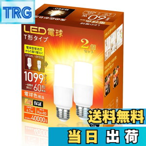 �y���������zT�^ E26/E17 60W 2��/6�Z�b�g �F�F�d���F�A�T�C�Y�FE26���� - 2�Z�b�g