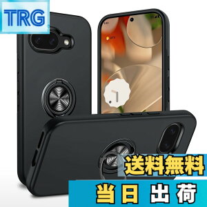 �y���������zTMUJWS Google Pixel 9A �p�P�[�X �����O �ϏՌ� �Ռ��z�� �S�ʕی�J�o�[ TPU+PC�o���p�[ ��d�\�� �ČRMIL�K�i �ԍڃz���_�[�Ή� �C�菝�h�~ ����~�� ���^ �y�� �O�[�O�� �s�N�Z�� 9a 