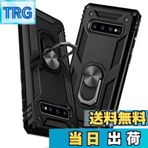 �y���������zTMUJWS Samsung Galaxy S10 �P�[�X �����O �ϏՌ� �Ռ��z�� ���h�~ �S�ʕی� �J�����ی� �X�^���h�t�� TPU+PC�o���p�[ �w��h�~�΍� ��d�\�� 360�x��] �h�o �ԍڃz���_�[�Ή� ���ϖh�~ 