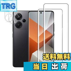 �y���������z(2+2���Z�b�g) For Xiaomi Redmi Note 13 Pro+ �t�B���� 3D�J�[�u�t�B���� (2��) + �����Y�ی�t�B���� (2��)�yYCJDP 2024�V�o��z���Ɏq9H �����ߗ� �����x�^�b�` �����z�� �������� �C�A�h�~ 