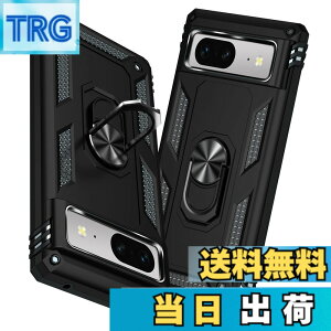 �y���������zTMUJWS Google Pixel 8A �p�̃P�[�X �����O �ϏՌ� �Ռ��z�� ���h�~ �S�ʕی� �J�����ی� �X�^���h�t�� TPU+PC�o���p�[ �w��h�~�΍� ��d�\�� 360�x��] �h�o �ԍڃz���_�[�Ή� ���ϖh�~