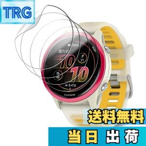 �y���������z�y4���Z�b�g�z�K�[�~��(GARMIN) Forerunner 570 42mm �p �t�B���� �t���ی�t�B���� KONXISA TPU�f�� �_�炩�� 3D�S�ʕی� �C�菝�h�~ �����ߗ� �C�A�[�� �w��h�~ ��U�h�~ ���˒ጸ �ɔ� 
