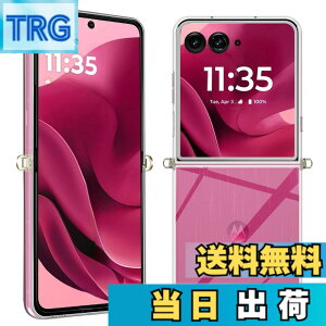 �y���������zFor Phone �P�[�X ���^ �y�� �F�F�N���A�A�T�C�Y�FMOTO Razr 60 Ultra �Ή� �ی�P�[�X