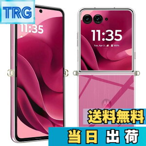 �y���������zFor Phone �P�[�X ���^ �y�� �F�F�N���A�A�T�C�Y�FMOTO Razr 60 Ultra �Ή� �ی�P�[�X