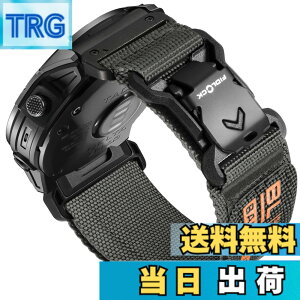 �y���������z[Bandletic]�K�[�~�� �x���g-26mm Fidlock���C�o�b�N�� �����i�C������ �y�ʁE�ʋC�E������ Fenix 8/7X/7X Pro/6X/6X Pro/Epix Pro/Instinct 2X/Quatix 3/Enduro/1/2/3/Descent Mk3i�Ή� �X�|�[�c �����p�o���h 