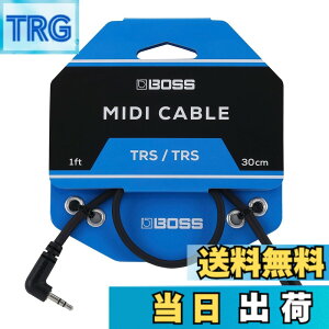 �y���������z�{�X BOSS MIDI�P�[�u�� MIDI Cable 3.5mm TRS/TRS LL �y�_�� MIDI�R���g���[�� 200�V���[�Y GT-1000CORE EV-1-WL �Ή� �T�C�Y�F30cm