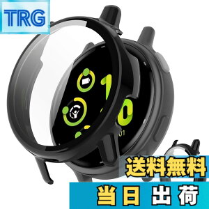 �y���������zINIAYOH For Garmin vivoactive 5 �J�o�[ �K�[�~�� vivoactive 5 �ی�P�[�X �����K���X�t�B����+���ϏՌ�PC�t���[�� ���˒ጸ �w��h�~ �y�ʃX�����݌v �F�F�u���b�N�A�T�C�Y�Fvivoactive 5