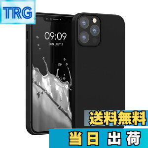 �y���������zkwmobile �X�}�z�P�[�X Apple iPhone 12 / iPhone 12 Pro�Ή� �P�[�X - TPU ���L�b�h �V���R�� �J�o�[ - �ϏՌ� ���h�~ �T���T�� Case �F�F�u���b�N