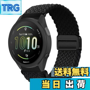 �y���������z[KeeFos] 20mm �o���h Garmin(�K�[�~��) Forerunner 170/170 Music /70/Approach J1/Forerunner 570 42mm/165/245/645/Approach S50/S44/Vivoactive 6/5�Ή� �����o���h �i�C�����f�� ���C�o�b�N�� �}�O�l�b�g���o�b�N
