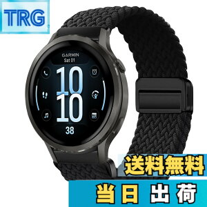 �y���������z[KeeFos] 18mm �o���h Garmin(�K�[�~��) Venu 4 41mm/Venu 3S 41mm/2S/Forerunner 265S/255S/255S Music/Vivoactive 4S 40mm/Vivomove 3S 39mm/Active S/Move 3S �Ή� �����o���h �i�C���� �ґg �ւ��x���g ���C�o�b�N���t