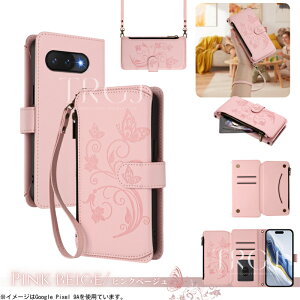 2WAY �X�g���b�v�t�� Google Pixel 9a �P�[�X �蒠�^ ���� �� �O�[�O��Pixel11 10a �P�[�X ���킢�� ���U�[ �O�[�O���s�N�Z��8a �g�уP�[�X �V�����_�[�X�g���b�v �t�@�X�i�[�|�P�b�g�t�� GooglePixel6a Pix