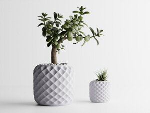 晶花鉢 全16色 2号 3号 4号 植木鉢 作家鉢 プランター 小型 おしゃれ 白 黒モダン 個性 室内鉢 オフィス インテリア 軽量 観葉植物 多肉植物 塊根植物 サボテン つる性 シダ 人工観葉植物 北欧