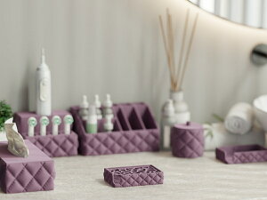 ソープディッシュ インフレートバスルーム エアクッション 洗面所 収納 おしゃれ モダン 便利 洗練されたデザイン コンパクト スタイリッシュ バス用品 置物