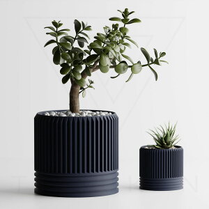 縦環鉢 全16色 2号 3号 4号 植木鉢 作家鉢 プランター 小型 おしゃれ 白 黒モダン 個性 室内鉢 オフィス インテリア 軽量 観葉植物 多肉植物 塊根植物 サボテン つる性 シダ 人工観葉植物 北欧