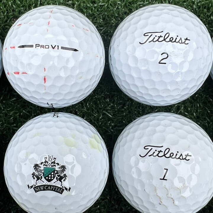 楽天市場】【Aランク】 ロストボール タイトリスト PRO V1 白 2025年  