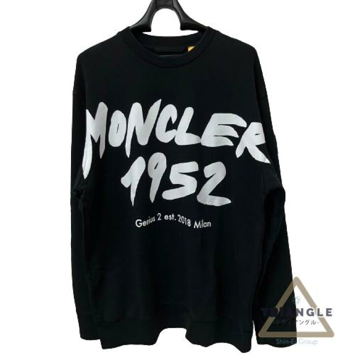 楽天市場】MONCLER モンクレール 1952 ビッグロゴ スウェット XL  