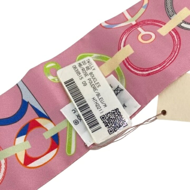 楽天市場】Hermes ツイリー Do Re Boucles ドレ ブックル スカーフ 