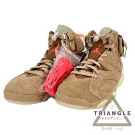 Nike ナイキ Travis Scott トラヴィススコット Air Jordan 6 RETRO AJ6 エアジョーダン British Khaki DH0690-200 US8 26cm カクタスジャック