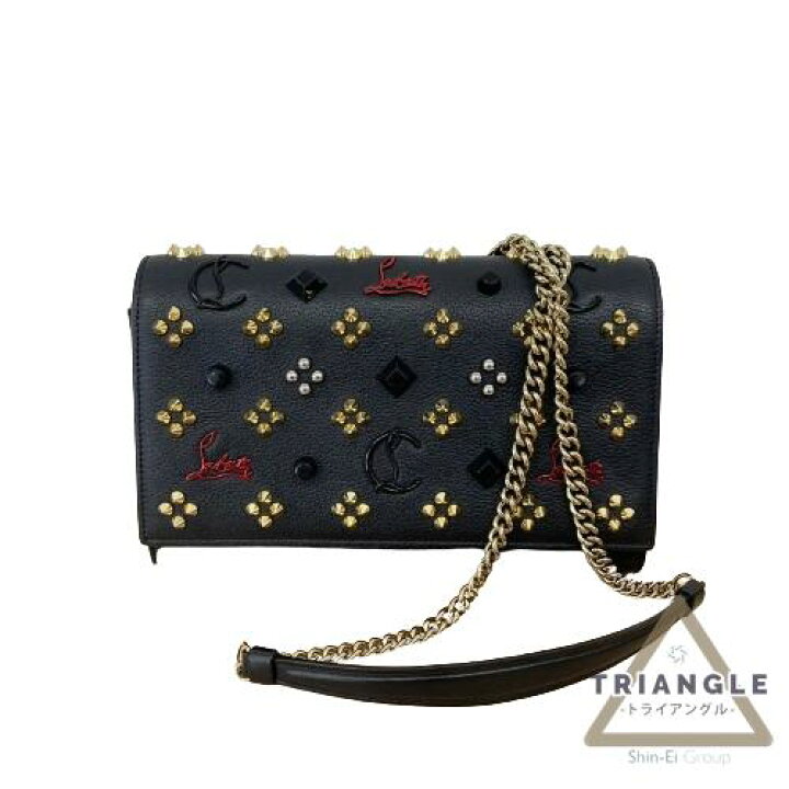 楽天市場】CHRISTIAN LOUBOUTIN クリスチャンルブタン チェーンバッグ 