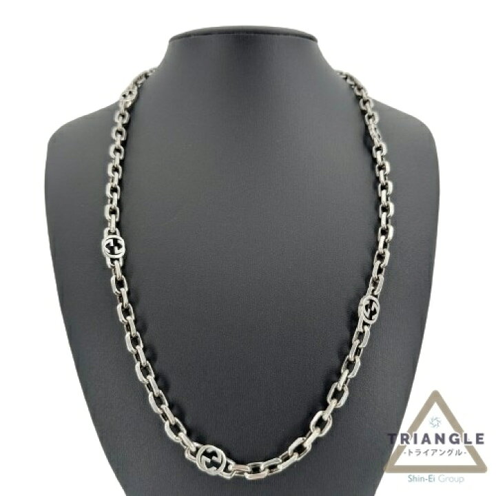 楽天市場】GUCCI グッチ インターロッキングG 925 シルバー  