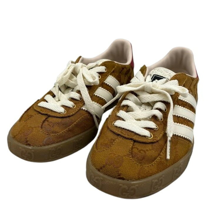 楽天市場】GUCCI グッチ adidas アディダス コラボ ガゼル GG 