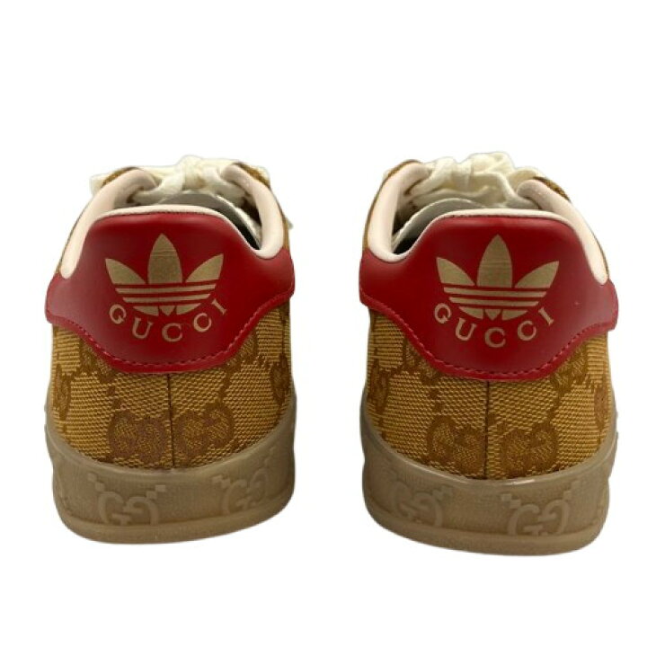 楽天市場】GUCCI グッチ adidas アディダス コラボ ガゼル GG 