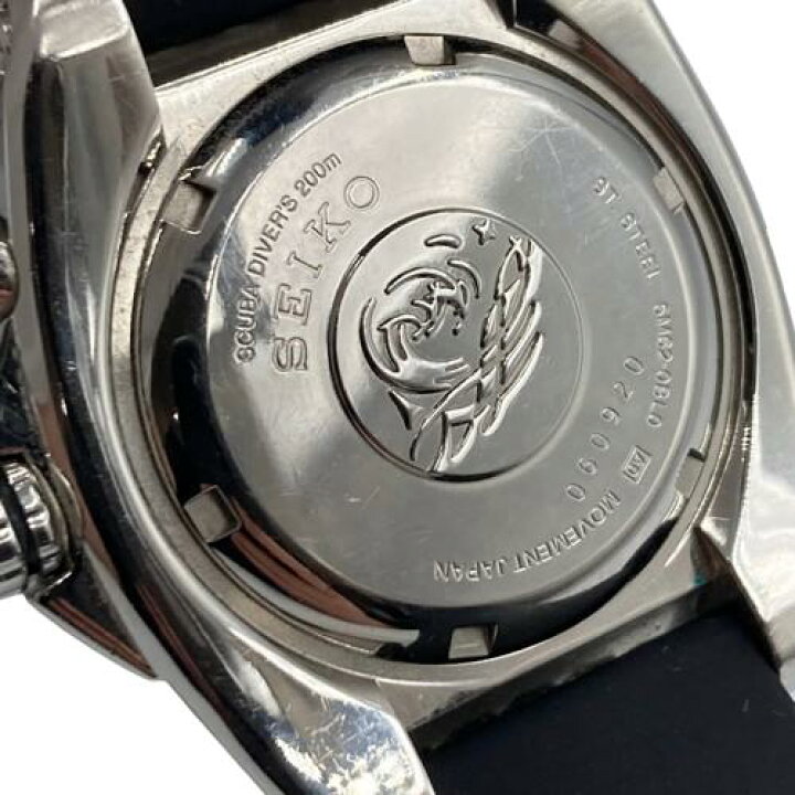 楽天市場】SEIKO セイコー プロスペック ダイバー キネティック 5M62 