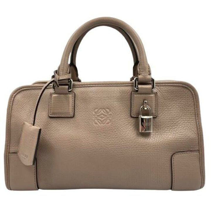 楽天市場】LOEWE ロエベ アマソナ28 ベージュ ハンドバッグ ショルダー 