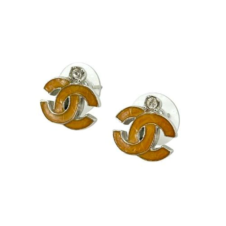 楽天市場】CHANEL シャネル ピアス 04P イエロー ココマーク 