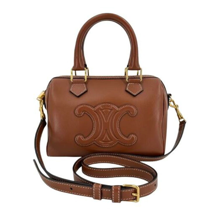楽天市場】CELINE セリーヌ スモールボストン スムースカーフスキン  