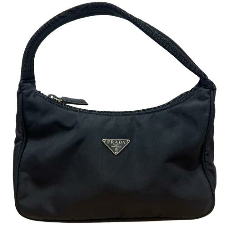 楽天市場】PRADA プラダ アクセサリーポーチ ハンドバッグ 三角ロゴ 