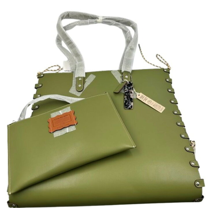 coachtopia トートバッグ カーキ