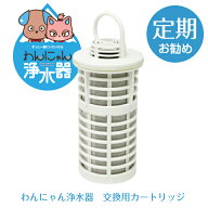 《わんにゃん浄水器 交換用フィルターカートリッジ》 犬 猫 わんにゃん フィルター 浄水器 活性炭 カート…