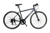 楽天市場】ホワイト（カラーグレー）（クロスバイク｜自転車 
