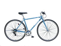 楽天市場】クロスバイク グリーン（カラーブルー）（自転車 