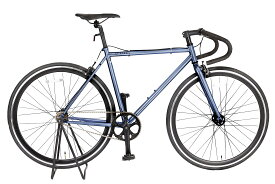 TRIBOW（トリボー） ピスト バイク PISTO 自転車 クロモリ 耐久性 700C 軽量 ロードバイク シンプル シングル 固定ギア フリーギア自由転換 ブレーキ付き 1年保証 5色