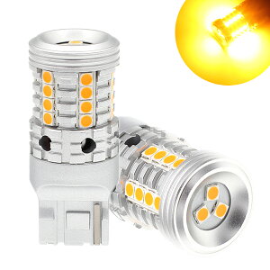 T20 LED ECJ[ Ao[ nCt h~R  3030SMD 27A W21W WY21W 12V21W LEDo ق TCY V[g^Cv ȒPt ɐ ԌΉ DC12Vԗp 2Zbg